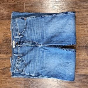 ^ Madewell Tall Stovepipe Jeans in Leman Wash size 31T